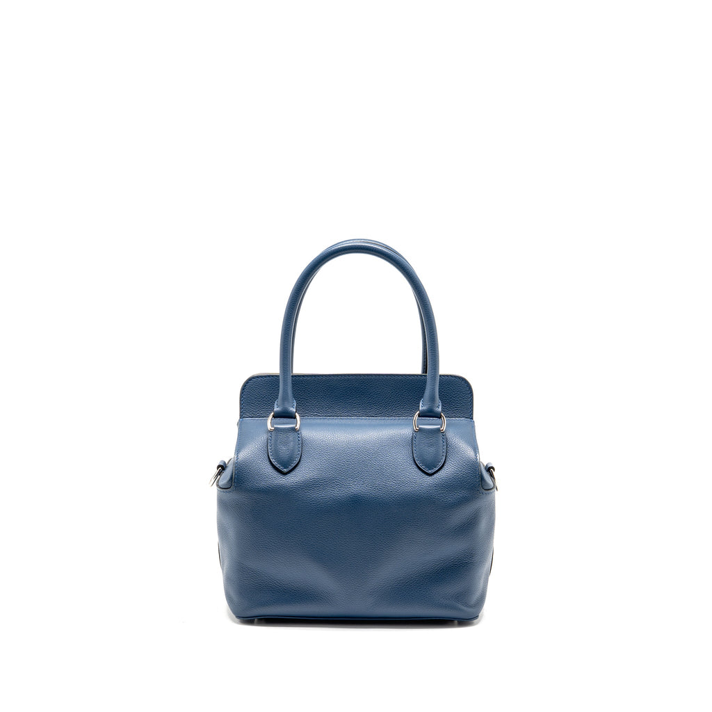 HERMES TOOLBOX 20 EVERCOLOR BLUE / LIGHT GREY SHW