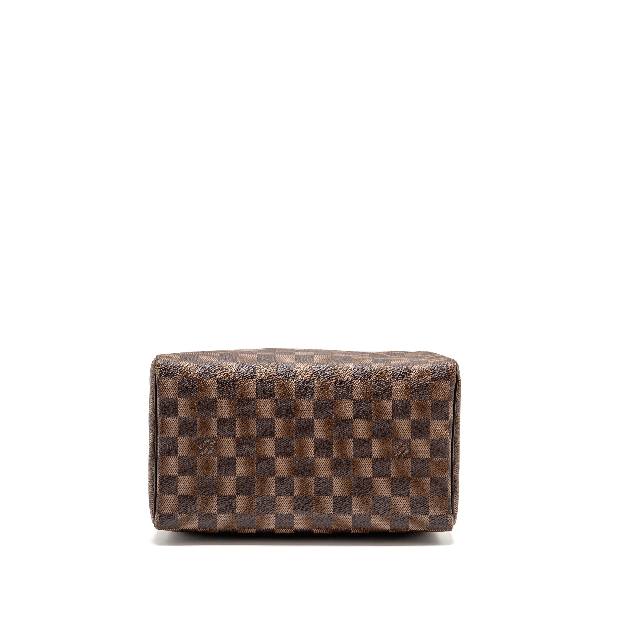 LOUIS VUITTON SPEEDY 25 DAMIER EBENE CANVAS GHW