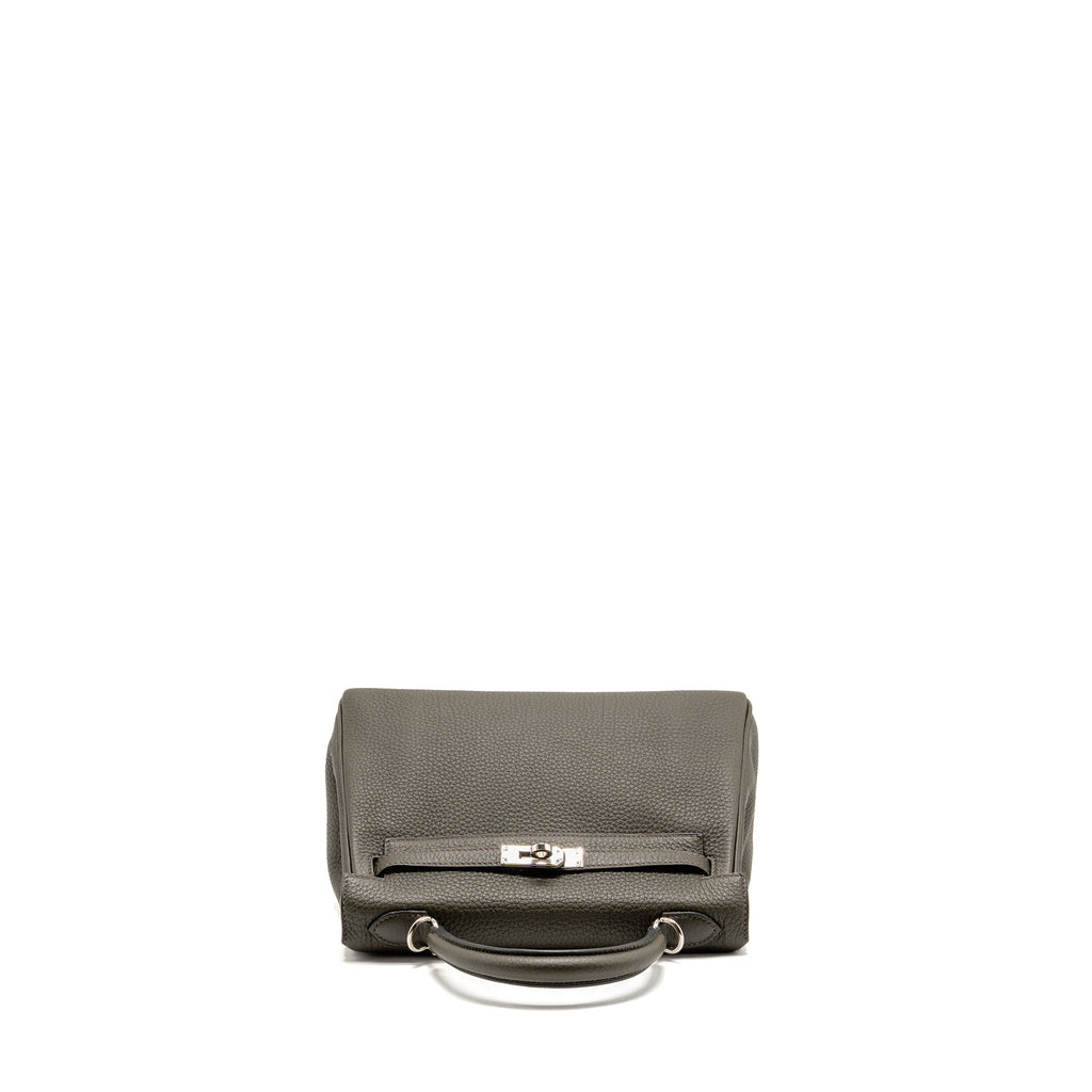 HERMES KELLY 25 TOGO C6 VERT DE GRIS SHW