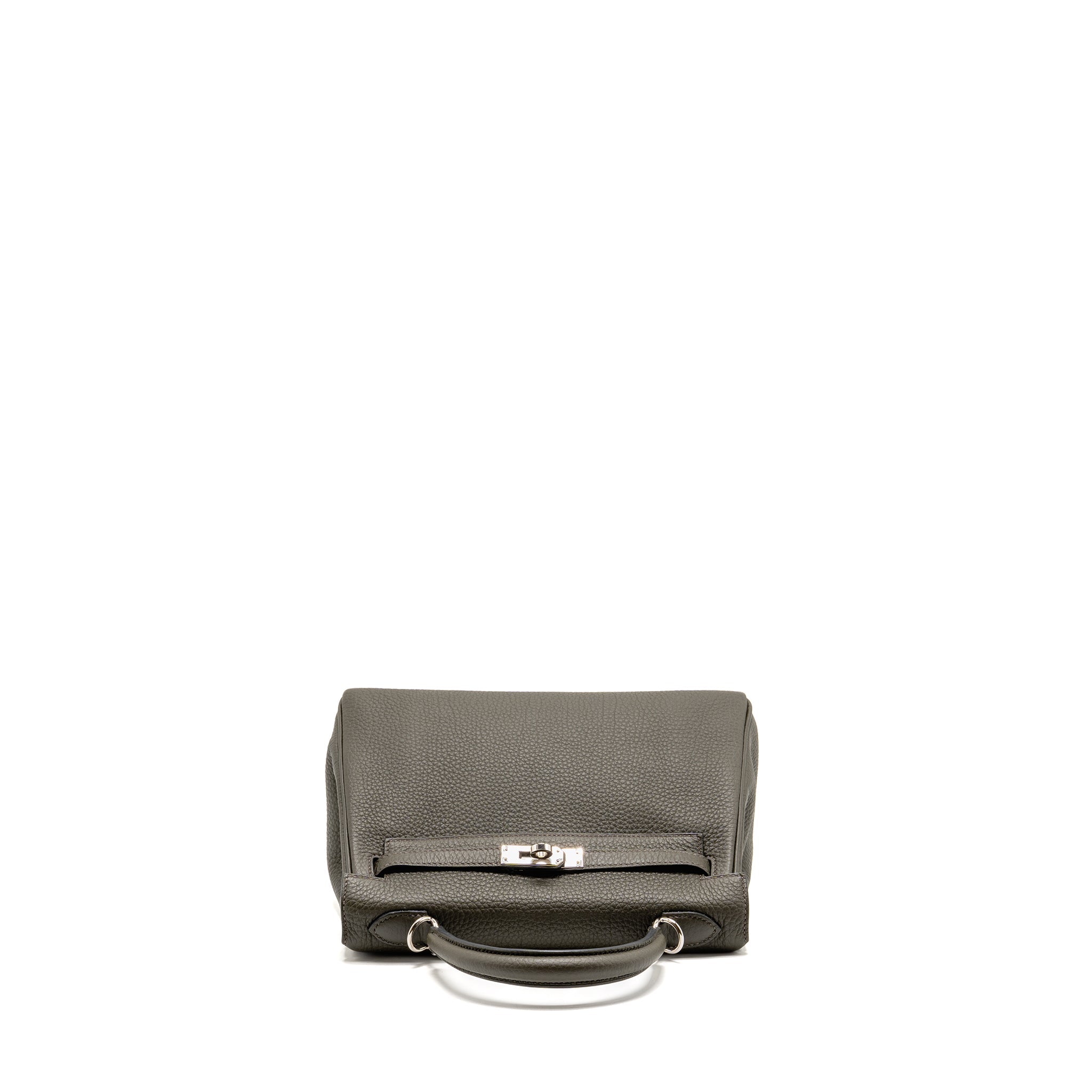 HERMES KELLY 25 TOGO C6 VERT DE GRIS SHW