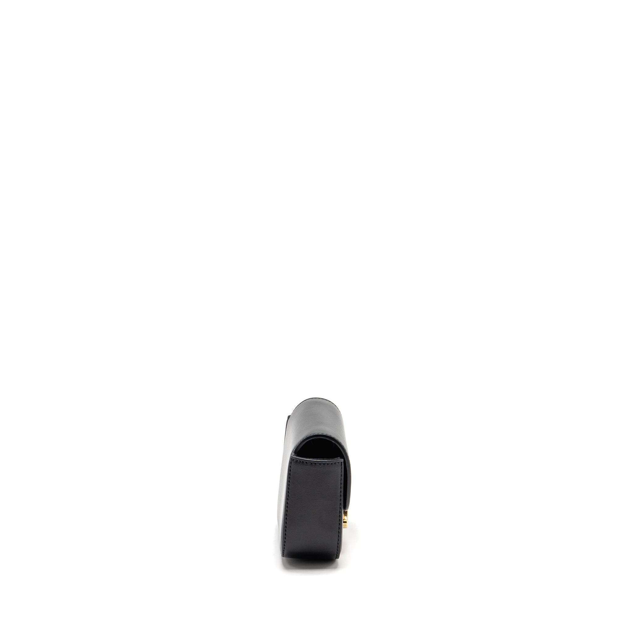 CELINE MINI CLAUDE CALFSKIN BLACK GHW