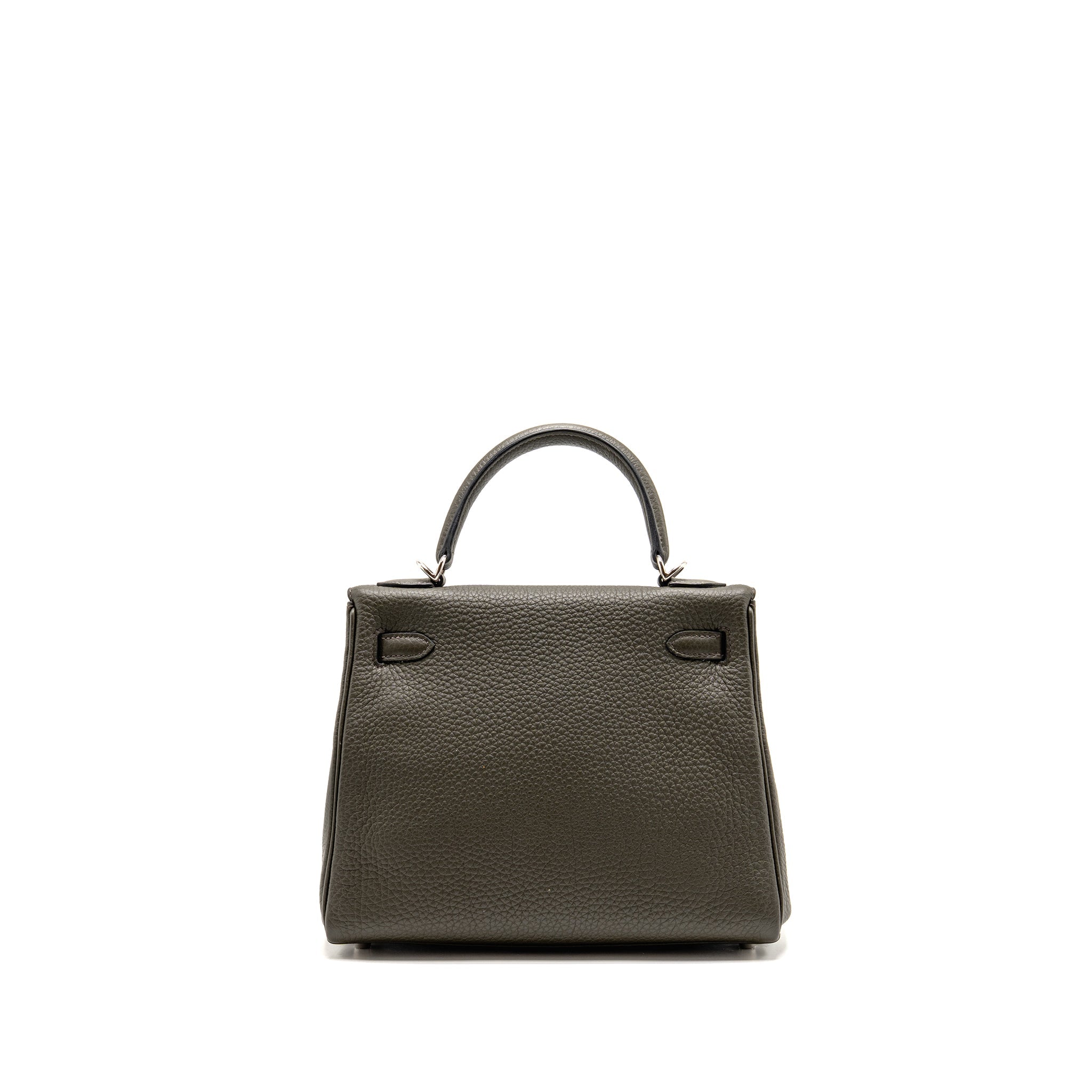 HERMES KELLY 25 TOGO C6 VERT DE GRIS SHW