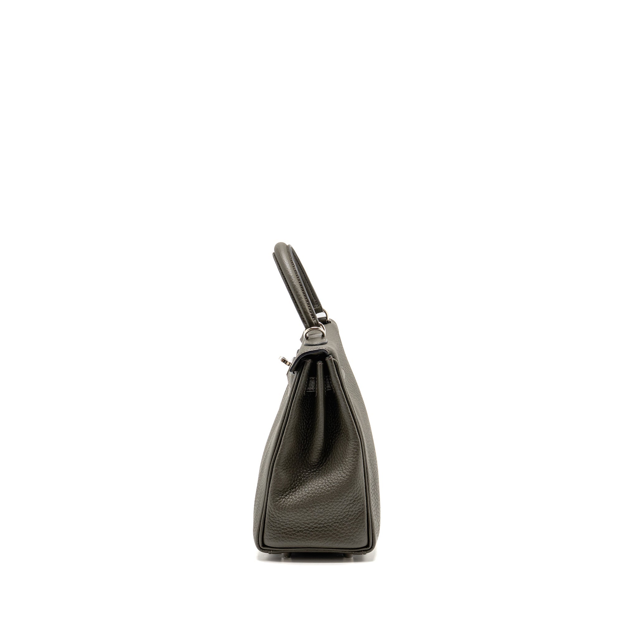 HERMES KELLY 25 TOGO C6 VERT DE GRIS SHW