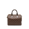 LOUIS VUITTON SPEEDY 25 DAMIER EBENE CANVAS GHW
