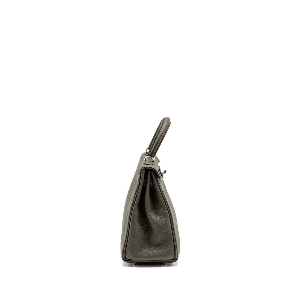 HERMES KELLY 25 TOGO C6 VERT DE GRIS SHW