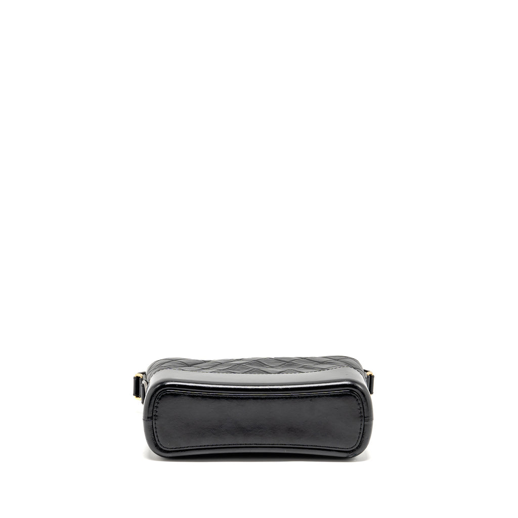 CHANEL NEW MEDIUM GABRIELLE HOBO BAG CALFSKIN BLACK MULTICOLOUR HARDWARE