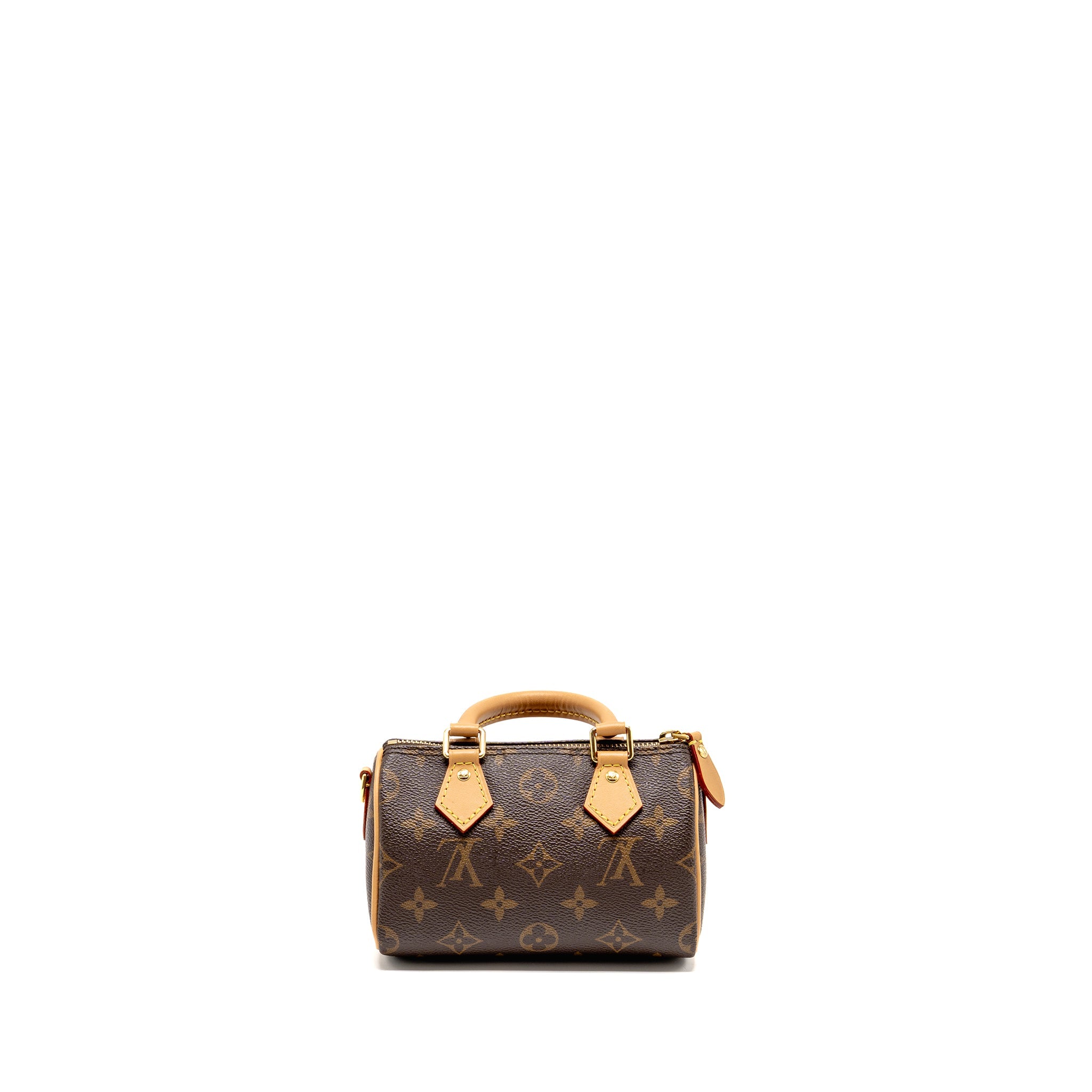 LOUIS VUITTON NANO SPEEDY MONOGRAM CANVAS GHW