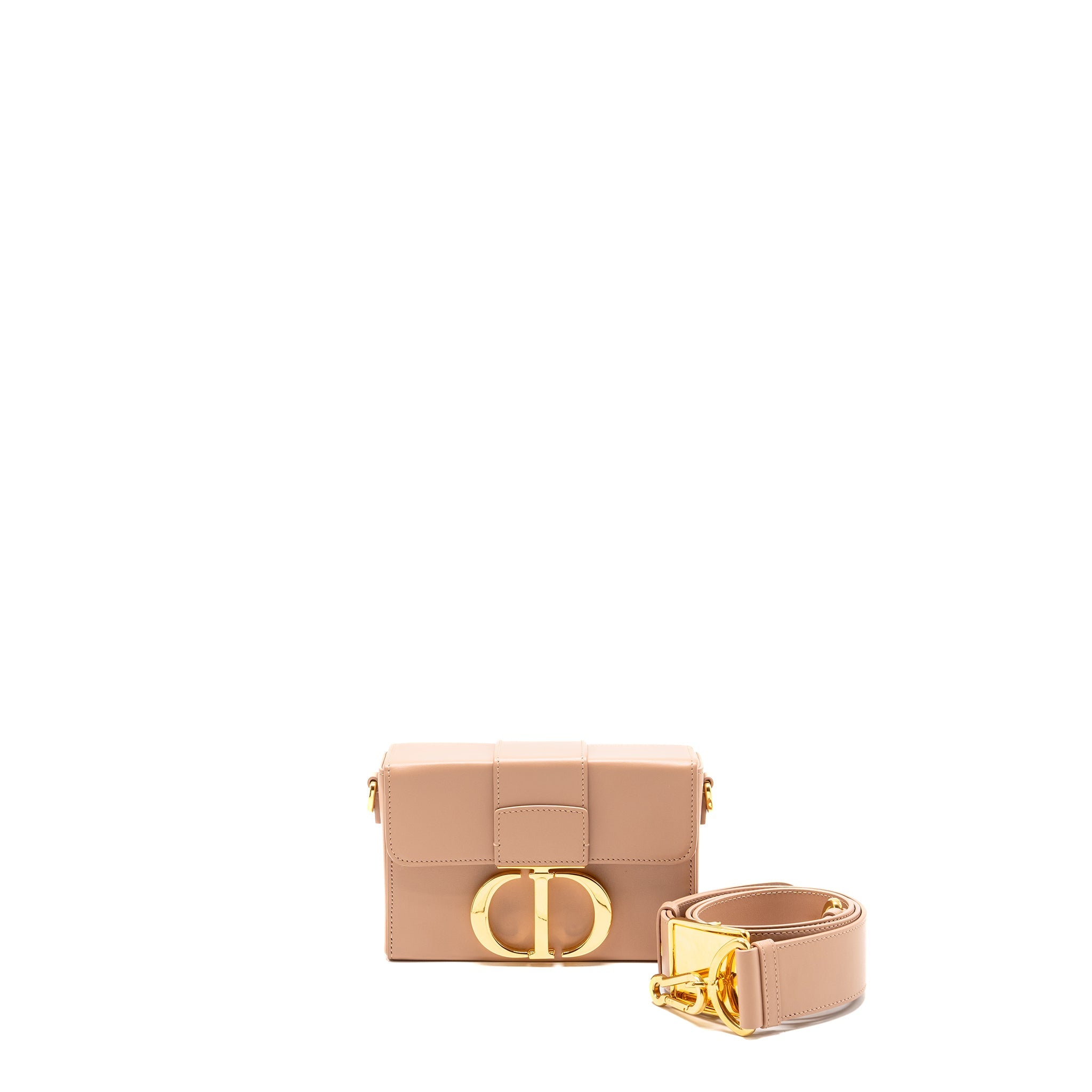DIOR 30 MONTAIGNE BOX CALFSKIN ROSE DE VEN GHW