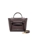 CELINE MICRO BELT BAG GRAINED CALFSKIN BURGUNDY GHW