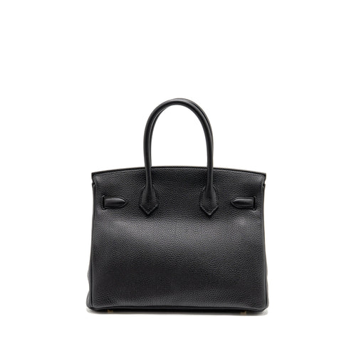 HERMES BIRKIN 30 TOGO BLACK GHW