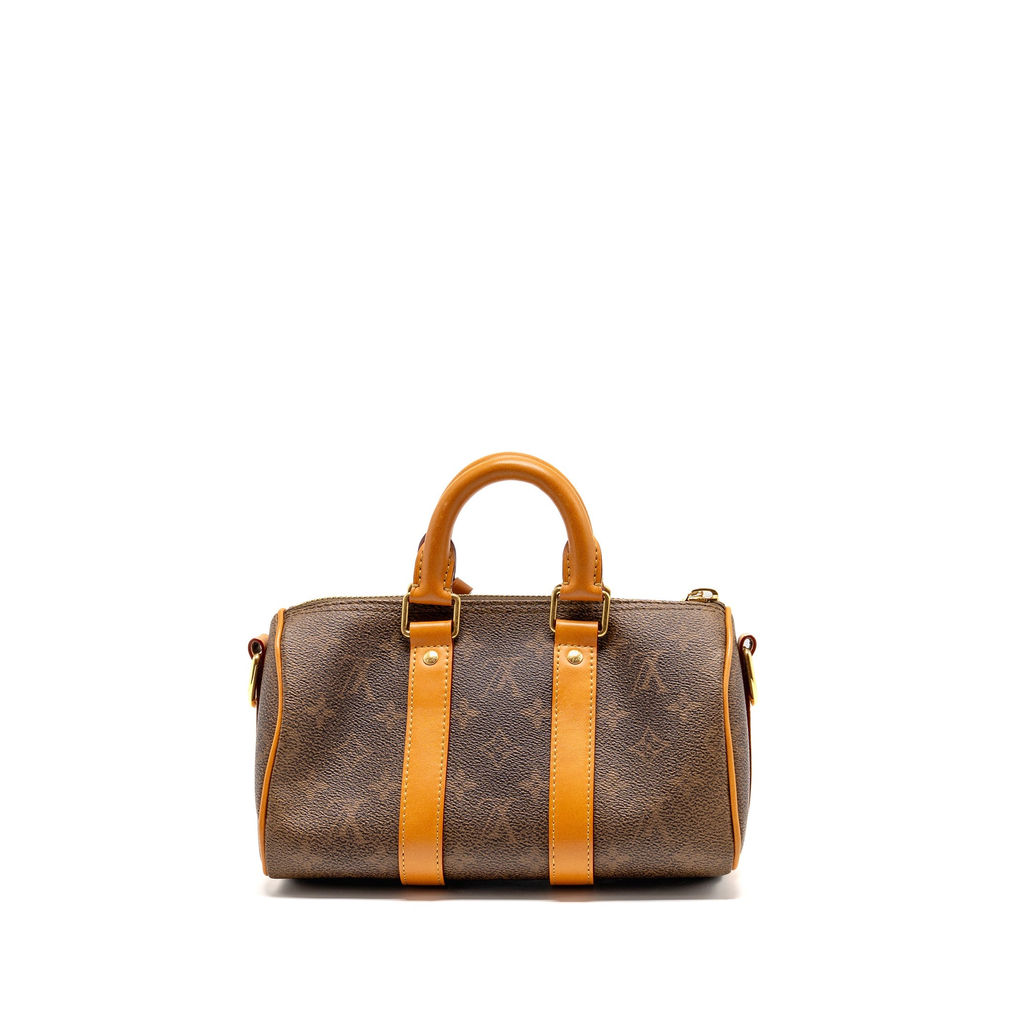 LOUIS VUITTON KEEPALL BANDOULIÈRE 25 MONOGRAM DUST COATED CANVAS GHW