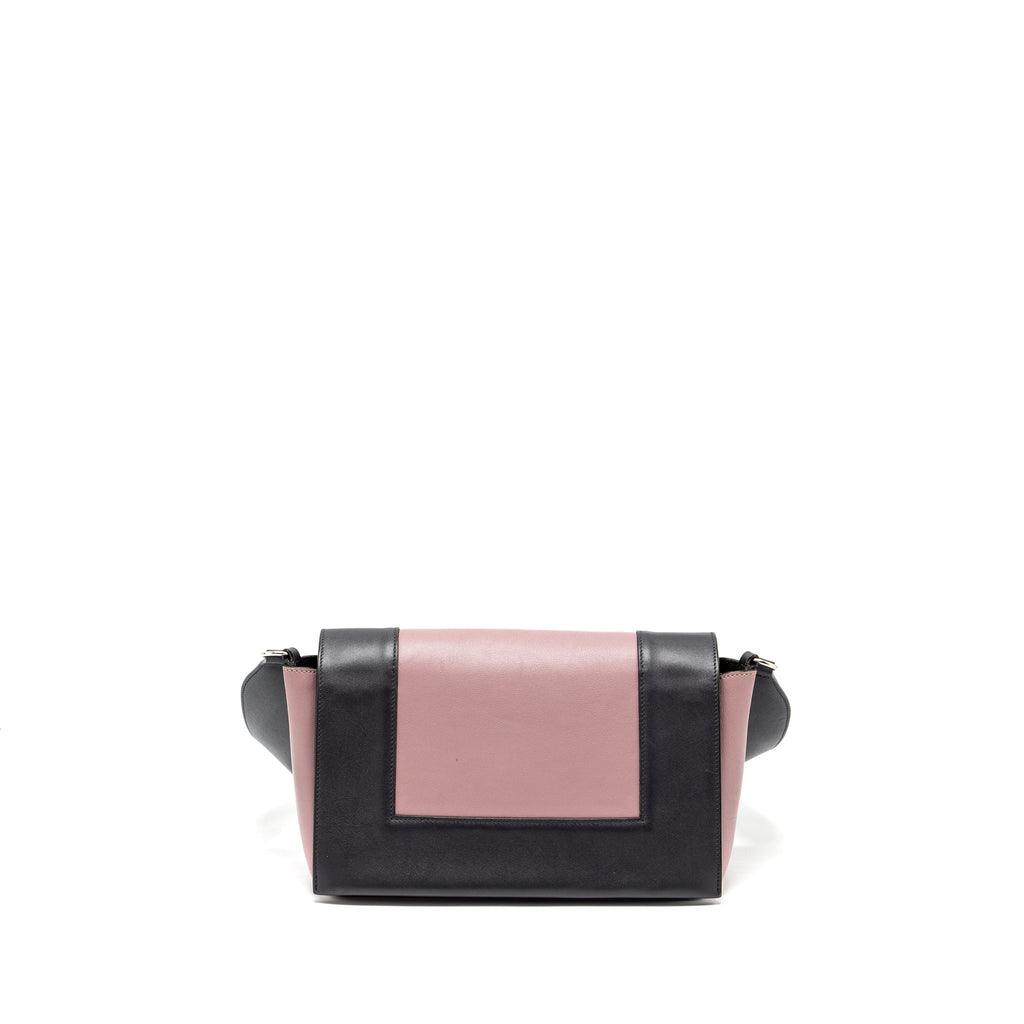 CELINE FRAME BAG CALFSKIN PINK/GREY SHW