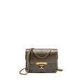 CHANEL QUILTED MESSENGER FLAP BAG LAMBSKIN OLIVE GREEN MULTICOLOUR HARDWARE