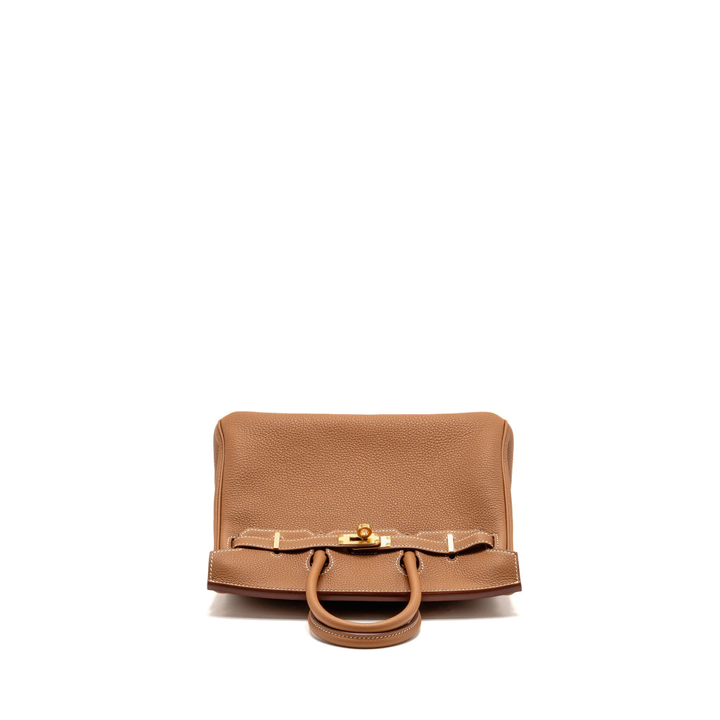 HERMES BIRKIN 25 TOGO GOLD GHW