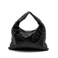 BOTTEGA VENETA HOP BAG CALFSKIN BLACK GHW