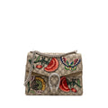 GUCCI MEDIUM EMBROIDERED DIONYSUS SHOULDER BAG GG SUPREME CANVAS/LEATHER MULTICOLOUR SHW