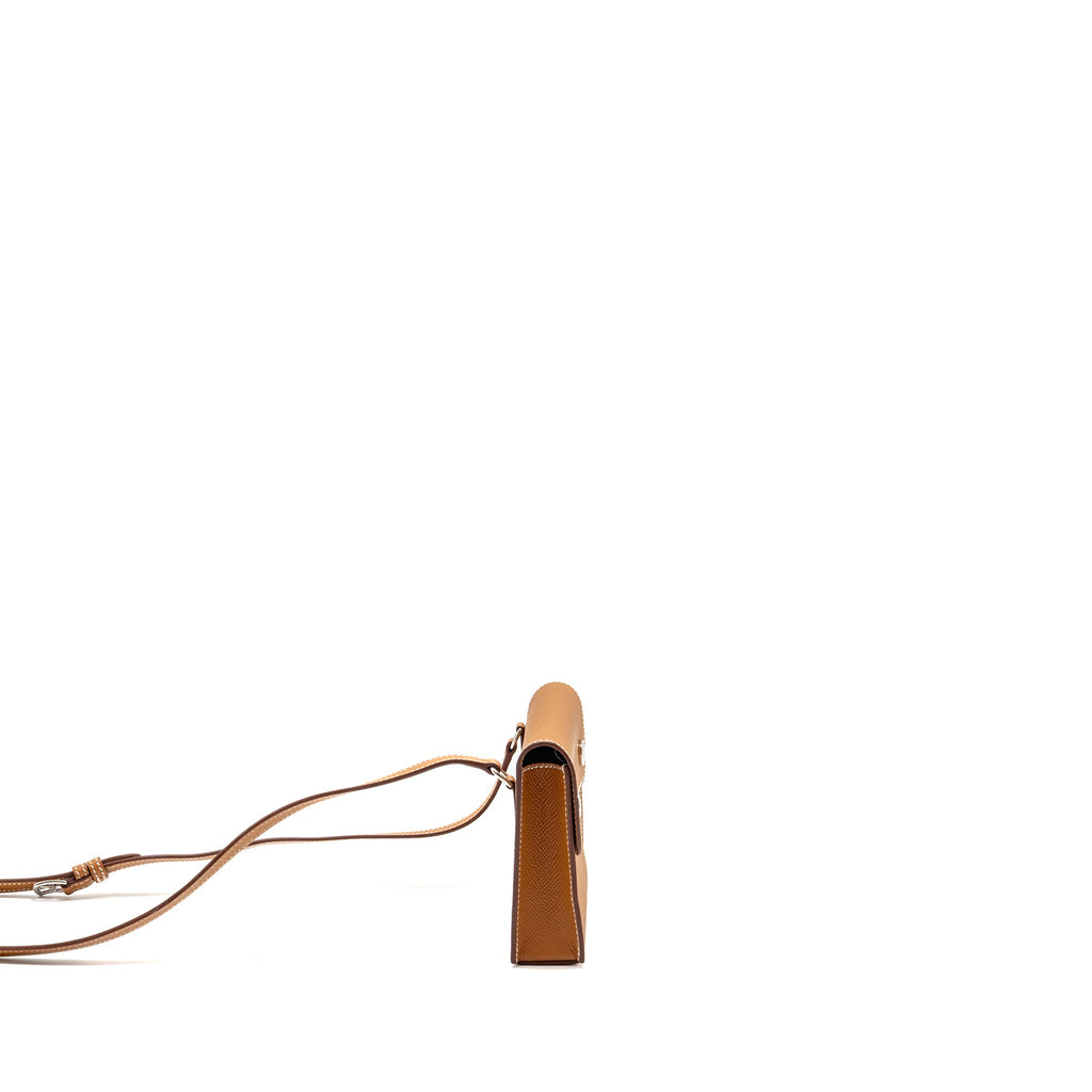 HERMES PORTEFEUILLE-SAC HERMESNAP EPSOM GOLD SHW