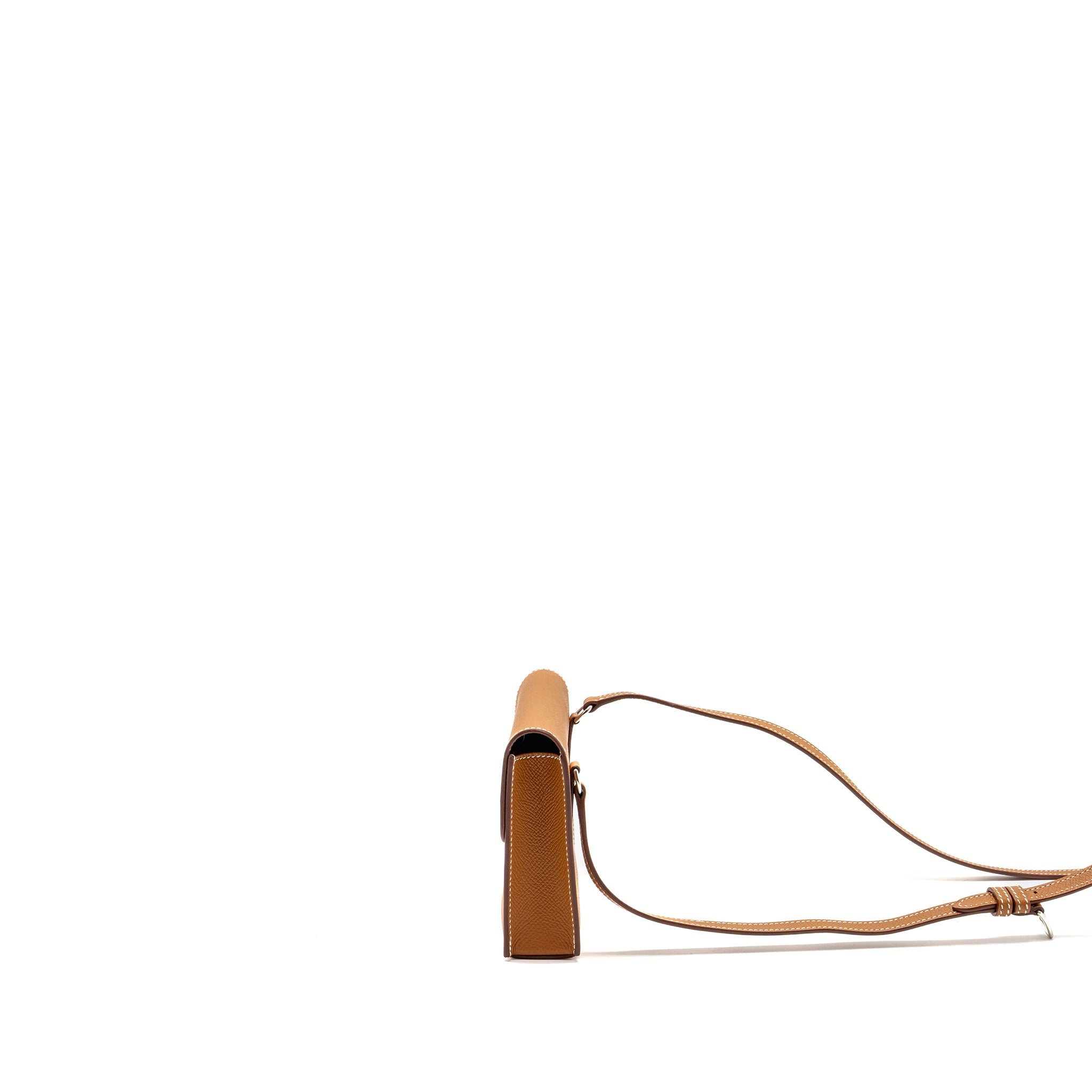 HERMES PORTEFEUILLE-SAC HERMESNAP EPSOM GOLD SHW