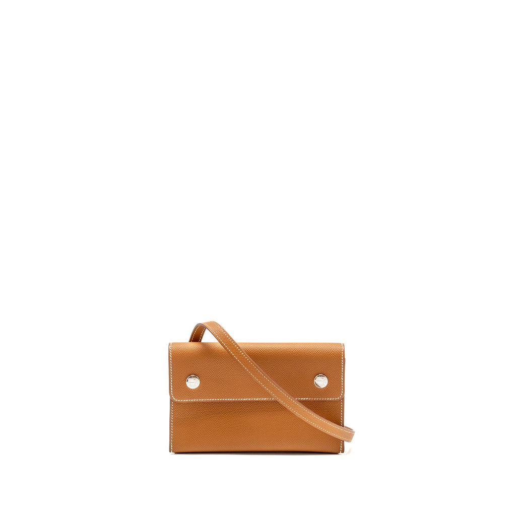 HERMES PORTEFEUILLE-SAC HERMESNAP EPSOM GOLD SHW