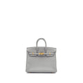 HERMES BIRKIN 25 TOGO GRIS MOUNTIE GHW