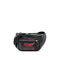 BALENCIAGA EUROPA BELT BAG CALFSKIN BLACK/RED SHW