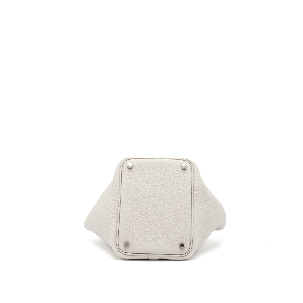 HERMES PICOTIN 18 LOCK BAG CLEMENCE GRIS PERLE SHW