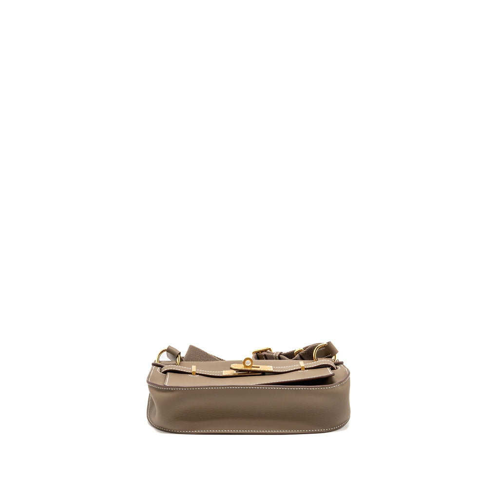 HERMES MINI JYPSIERE SWIFT ETOUPE GHW