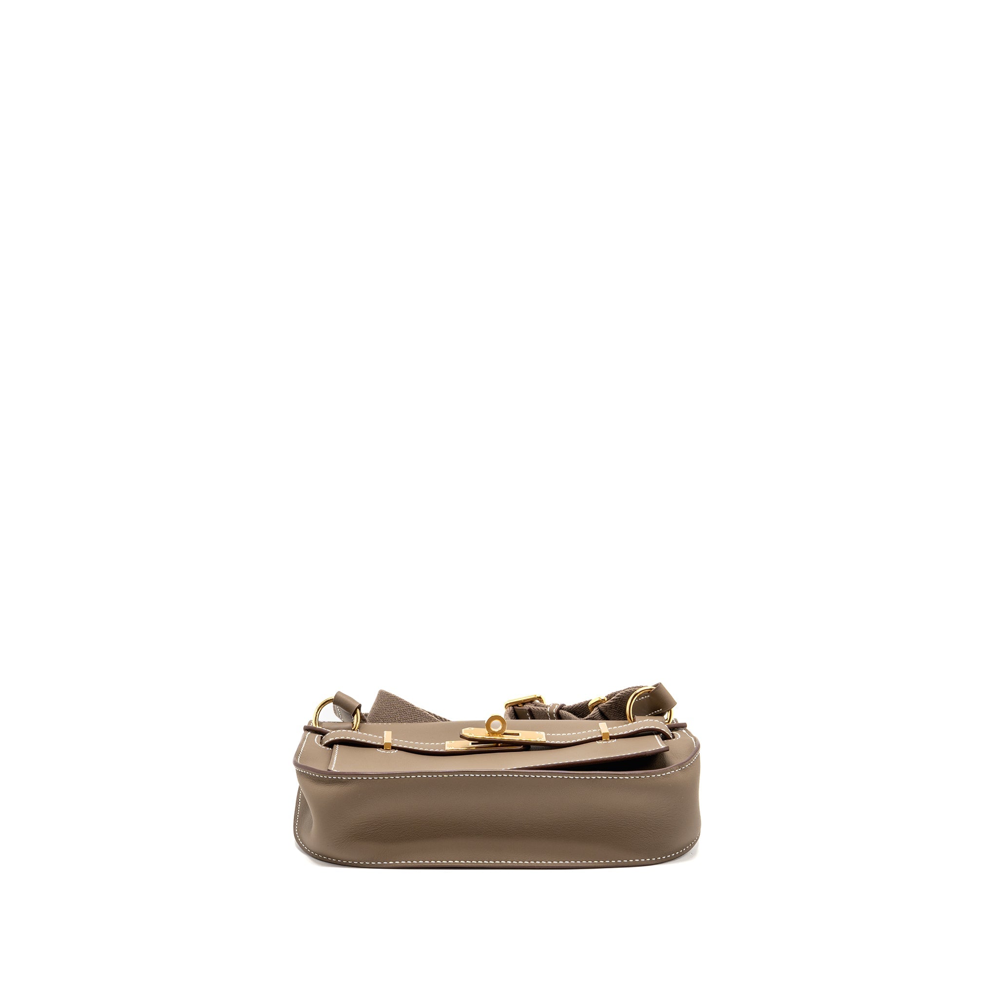 HERMES MINI JYPSIERE SWIFT ETOUPE GHW