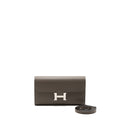 HERMES CONSTANCE TO GO EPSOM GRIS ETAIN SHW