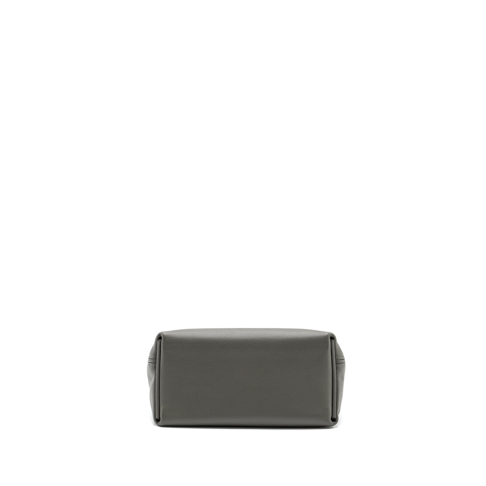 HERMES MINI 24/24 2424 - 21 BAG EVERCOLOR/SWIFT GRIS MEYER GHW