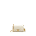 CHANEL 22C PEARL CRUSH MINI RECTANGULAR FLAP BAG LAMBSKIN WHITE GHW (MICROCHIP)