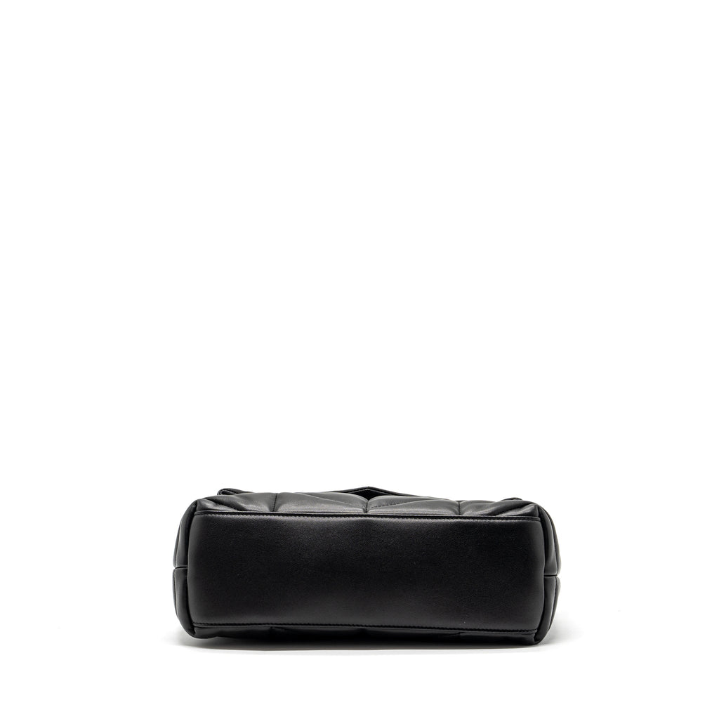 SAINT LAURENT/YSL SMALL PUFFER BAG NAPPA BLACK MULTICOLOUR HARDWARE