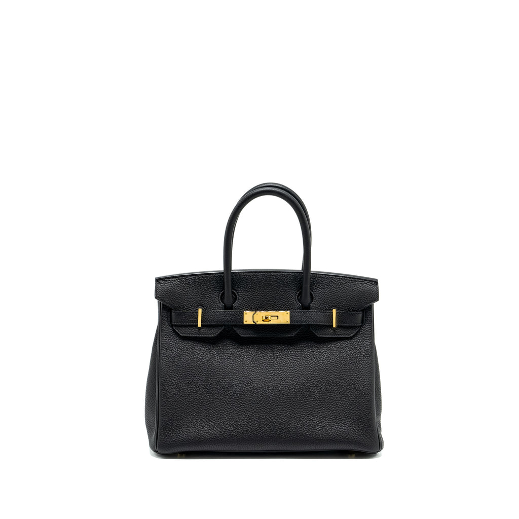 HERMES BIRKIN 30 TOGO BLACK GHW