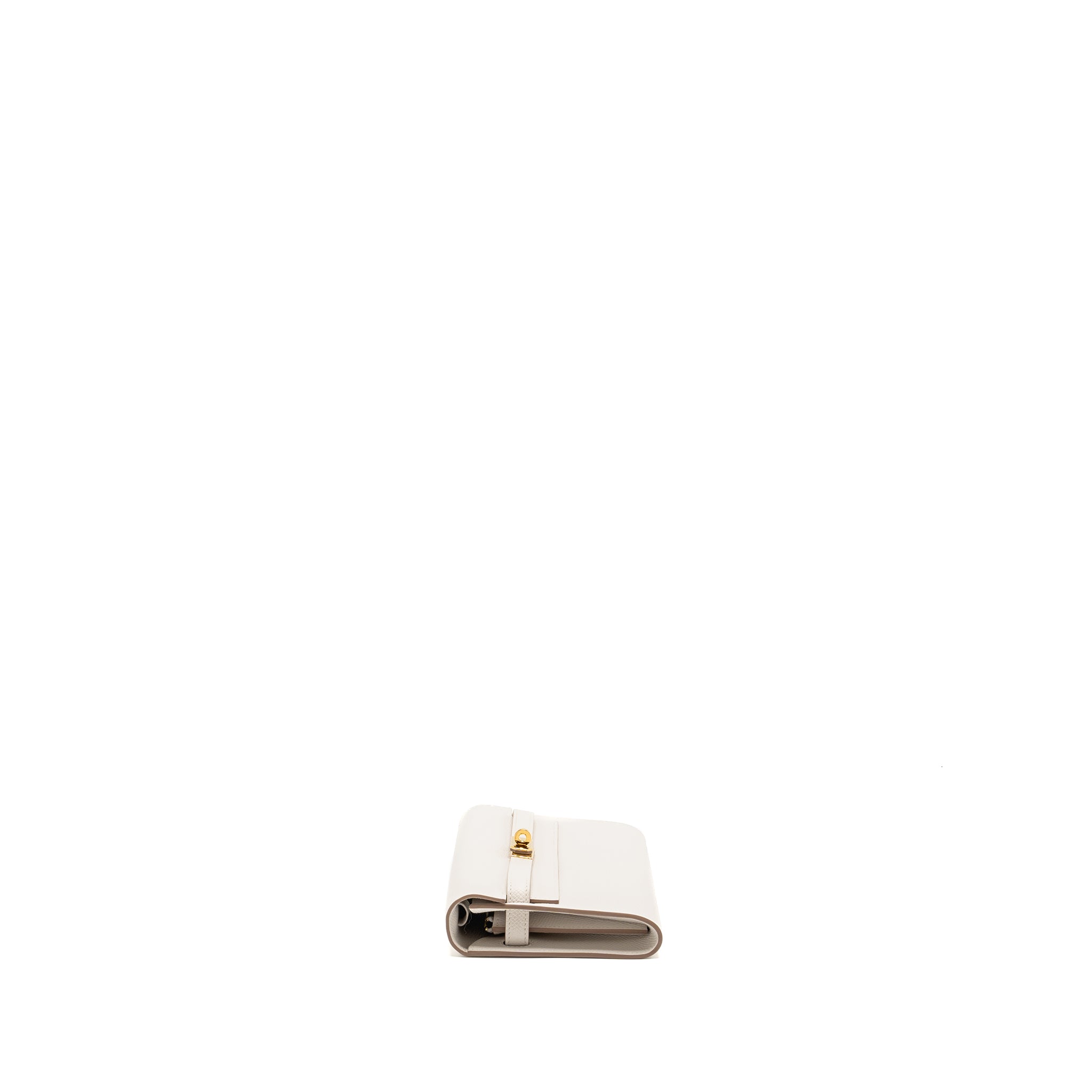 HERMES KELLY TO GO EPSOM GRIS PALE GHW
