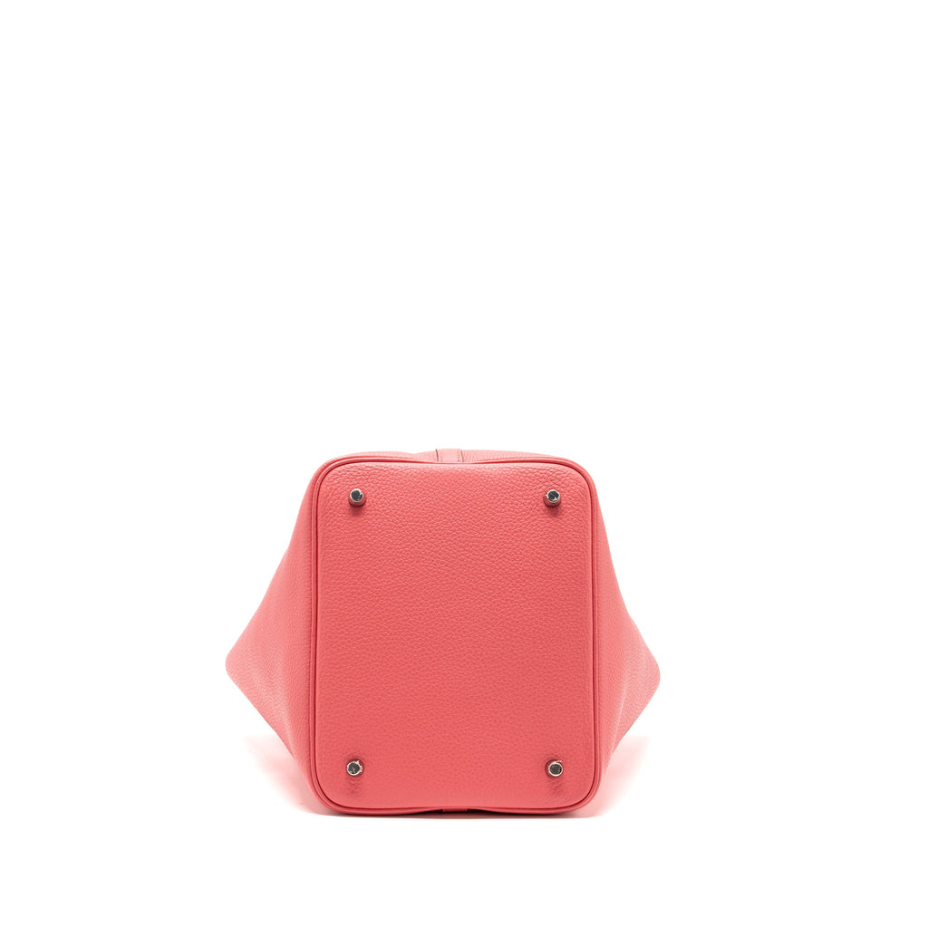 HERMES PICOTIN 22 LOCK BAG CLEMENCE ROSE AZALEE SHW