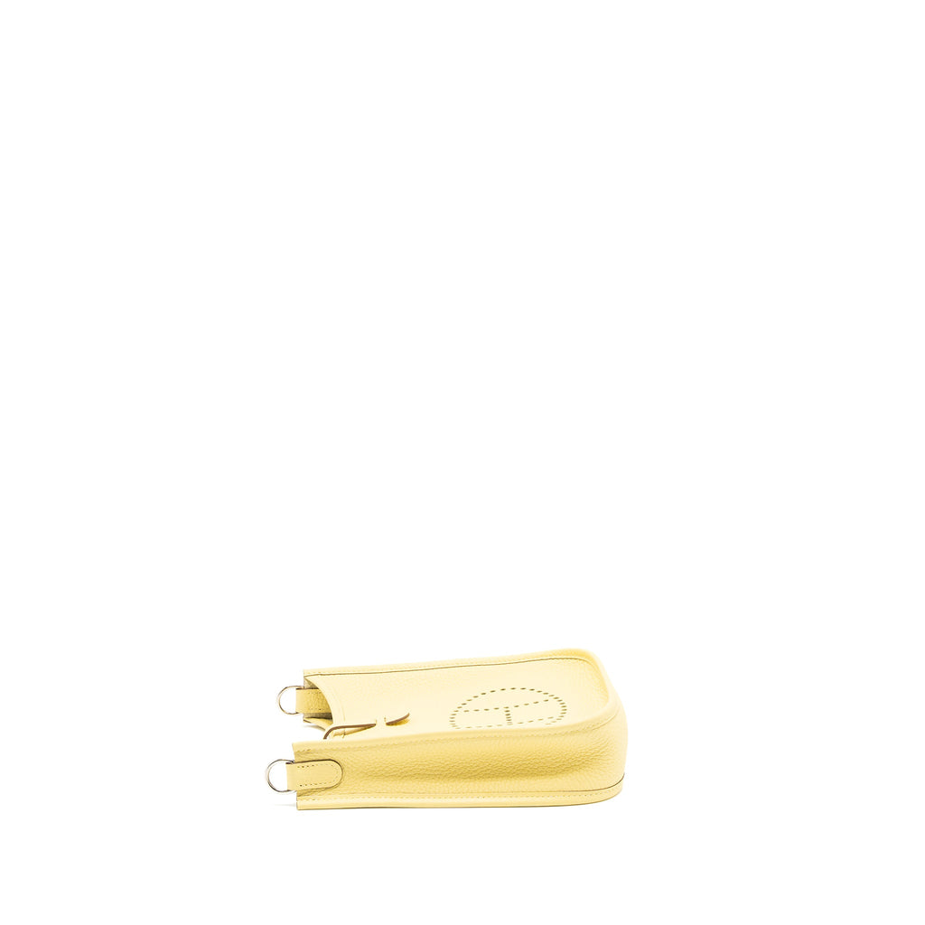 HERMES MINI EVELYNE CLEMENCE 1Z JAUNE POUSSIN SHW