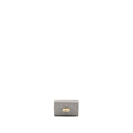 CHANEL COMPACT WALLET CAVIAR LIGHT GREY LGHW