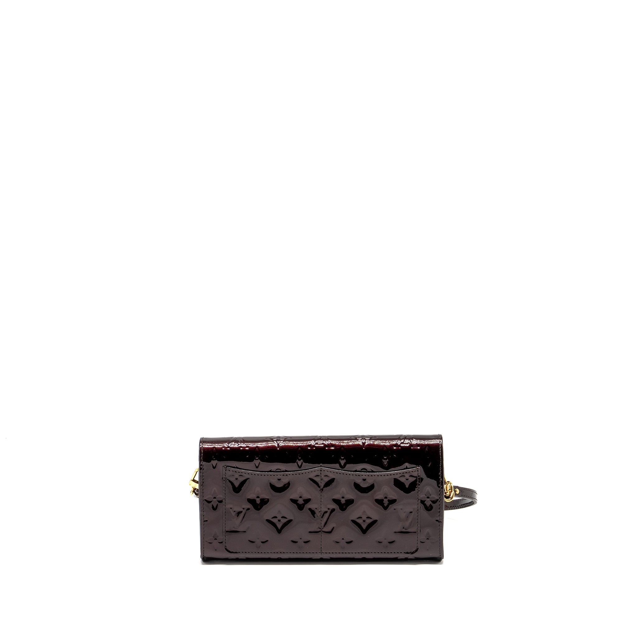 LOUIS VUITTON ROSSMORE MM MONOGRAM VERNIS AMARANTE GHW
