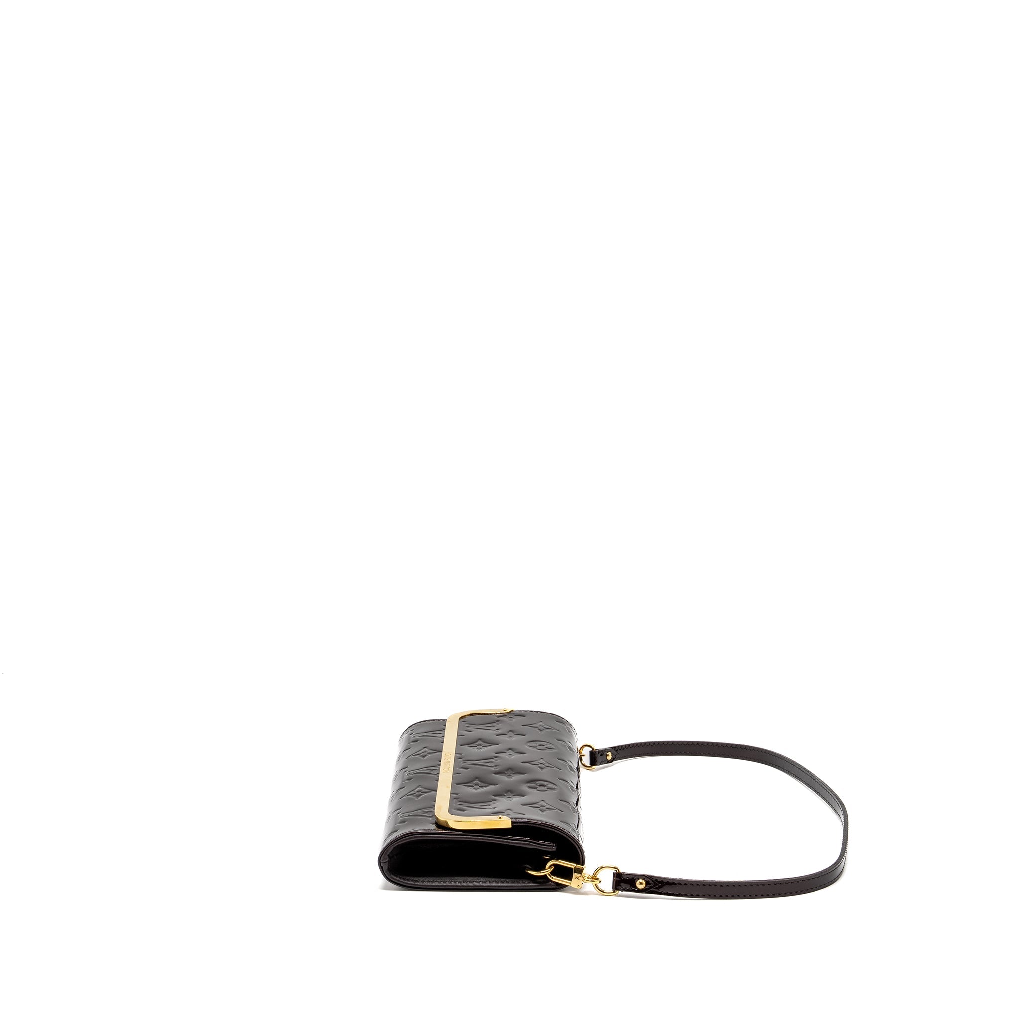 LOUIS VUITTON ROSSMORE MM MONOGRAM VERNIS AMARANTE GHW