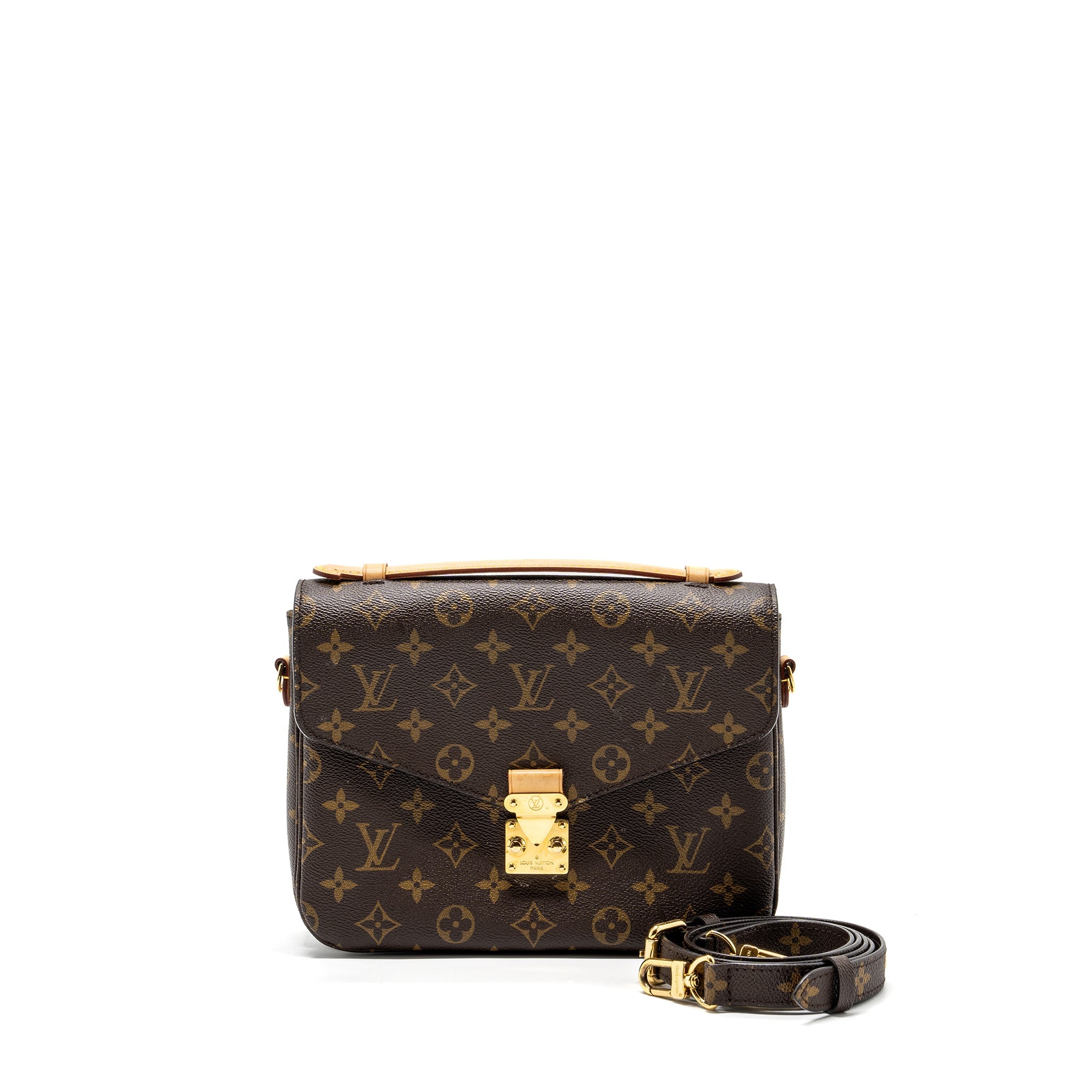 LOUIS VUITTON  POCHETTE MÉTIS MONOGRAM  CANVAS GHW
