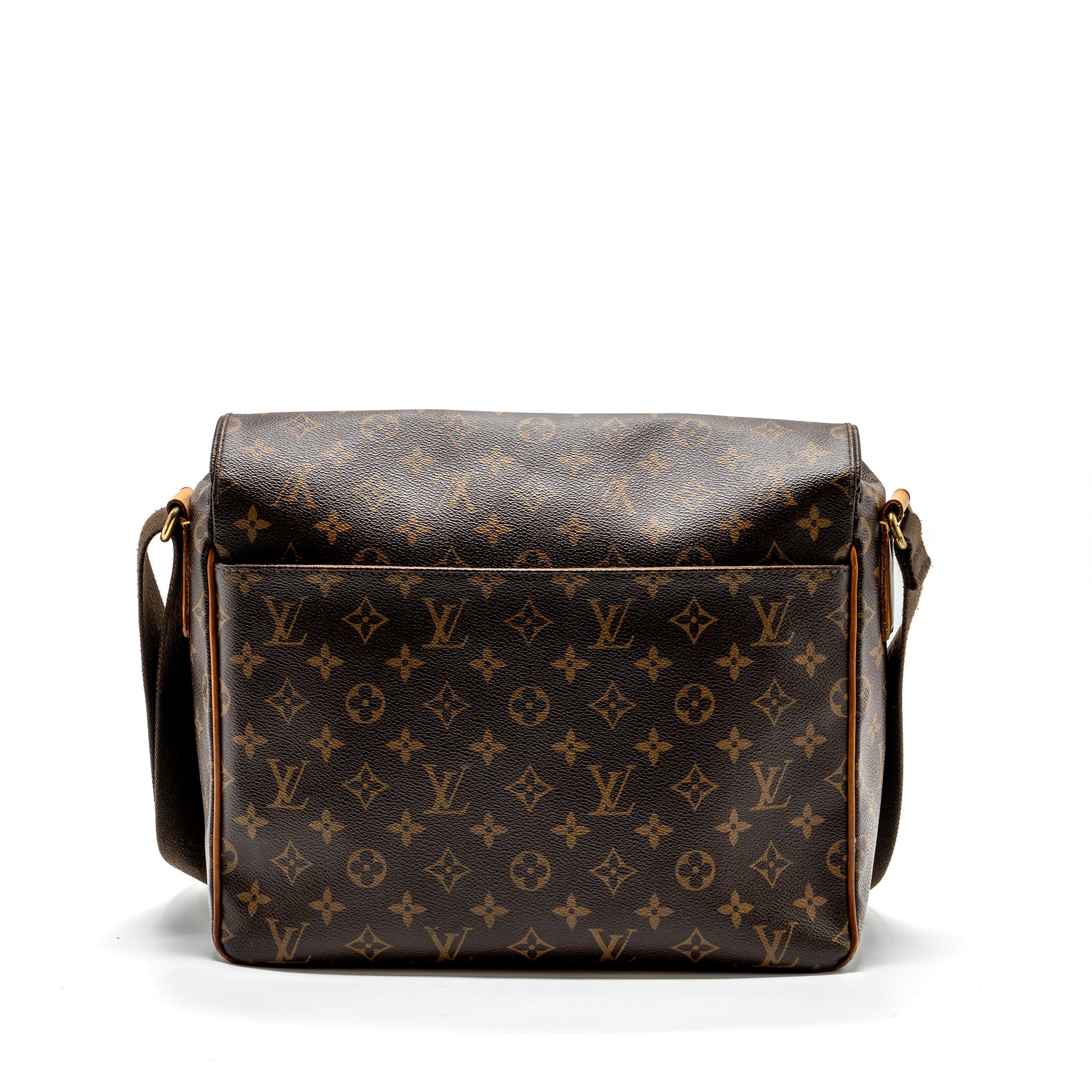 LOUIS VUITTON MEN’S MESSENGER BAG MONOGRAM CANVAS GHW