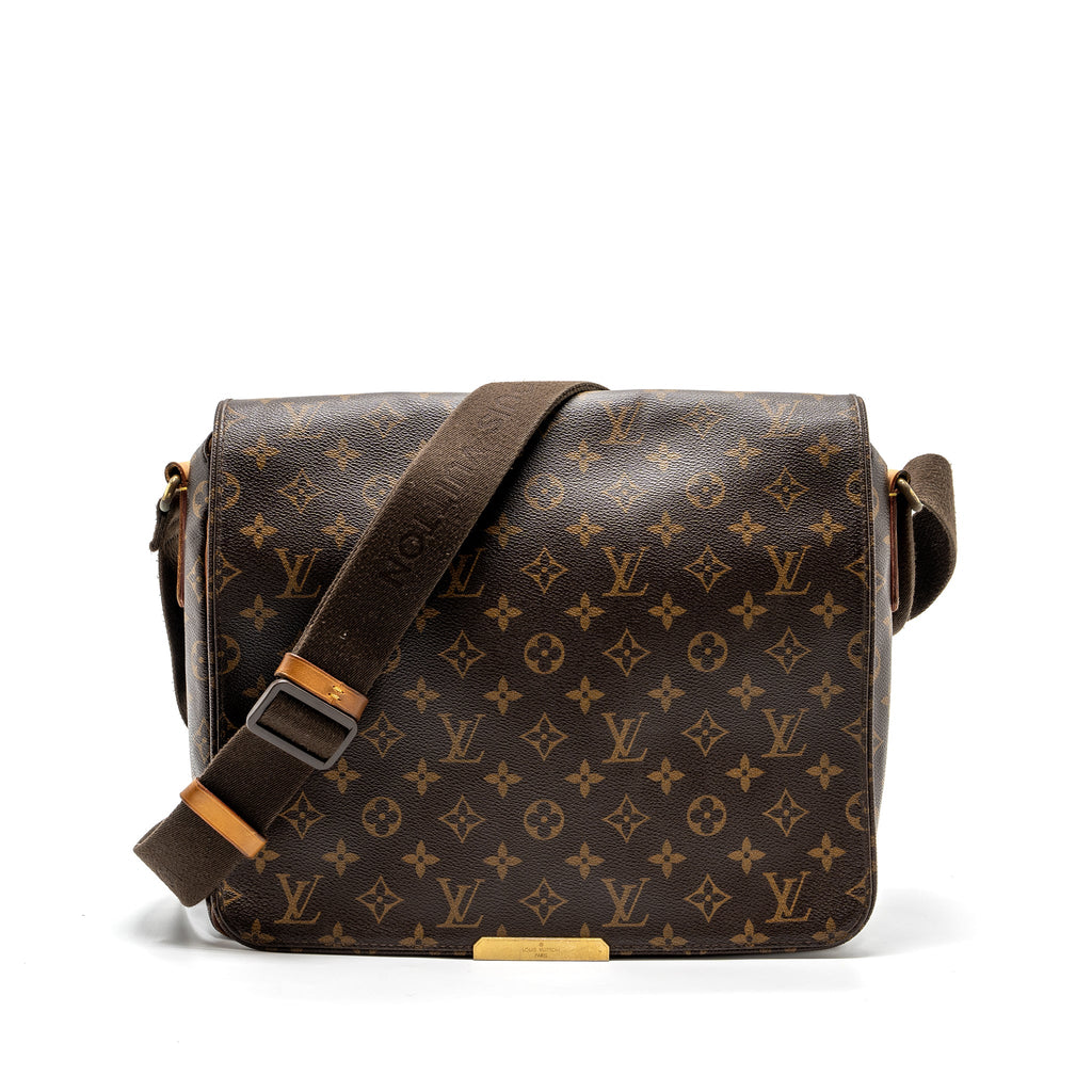 LOUIS VUITTON MEN’S MESSENGER BAG MONOGRAM CANVAS GHW