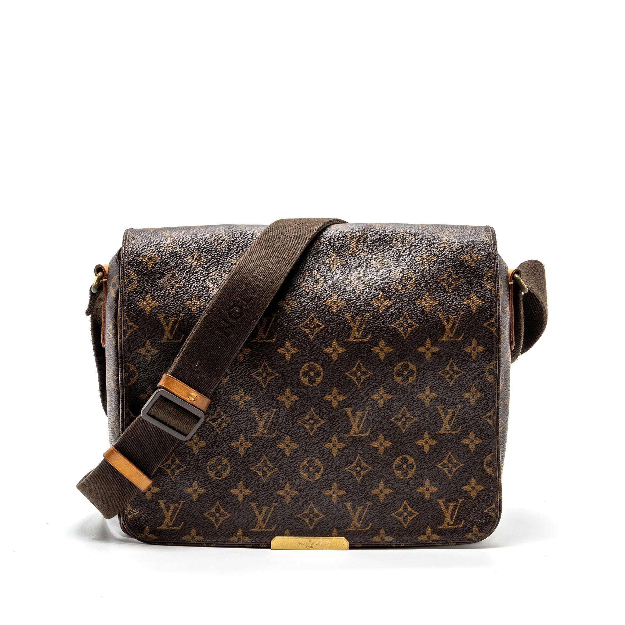 LOUIS VUITTON MEN’S MESSENGER BAG MONOGRAM CANVAS GHW