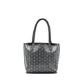 GOYARD MINI ANJOU TOTE BAG GOYARDINE CANVAS GREY SHW