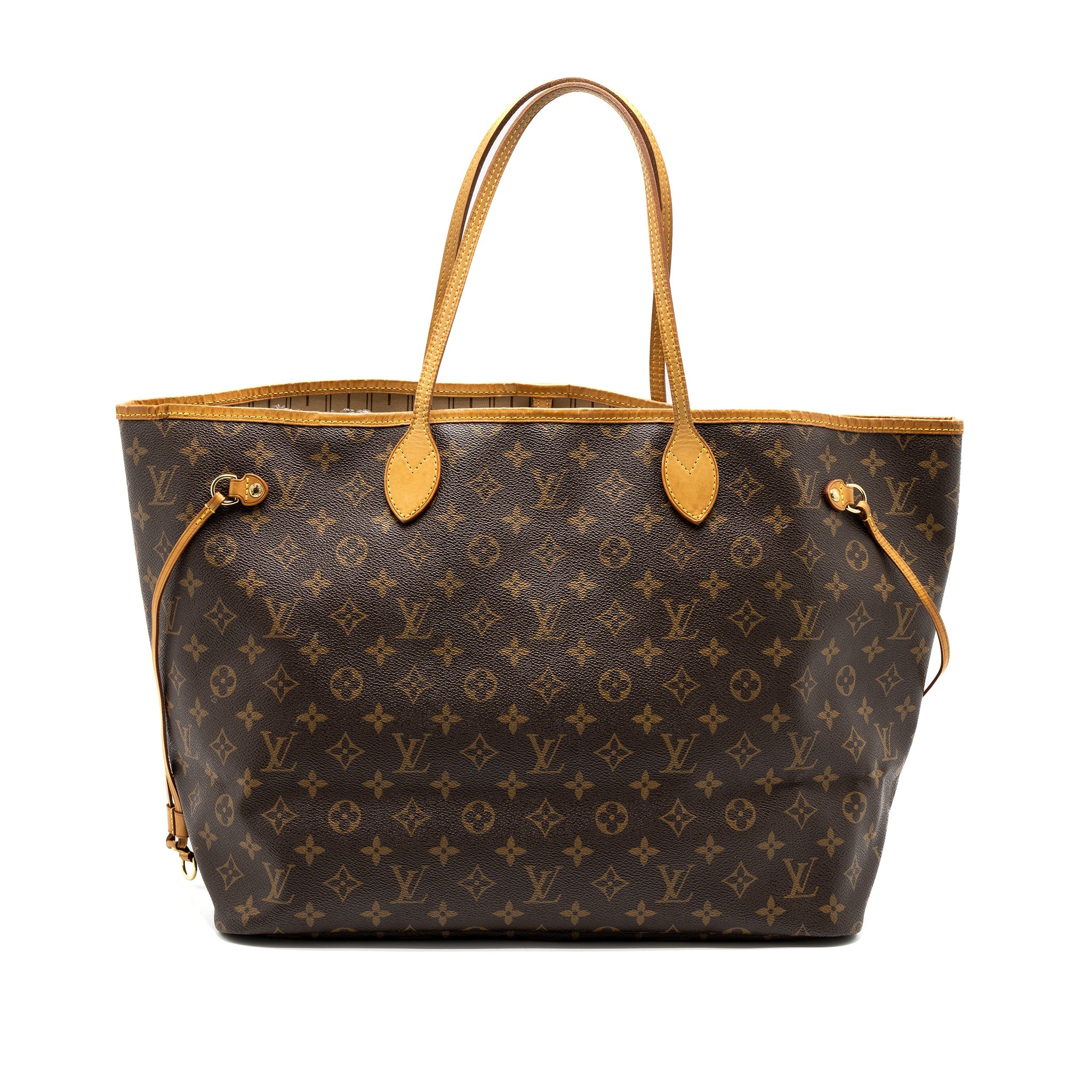 LOUIS VUITTON NEVERFULL GM MONOGRAM CANVAS GHW