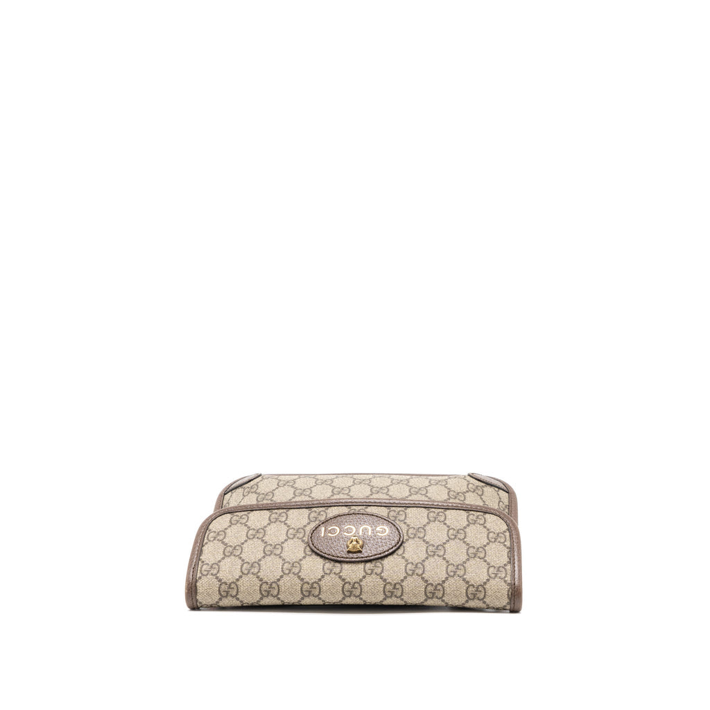 GUCCI NEO VINTAGE BELT BAG GG SUPREME CANVAS BRUSHED GHW