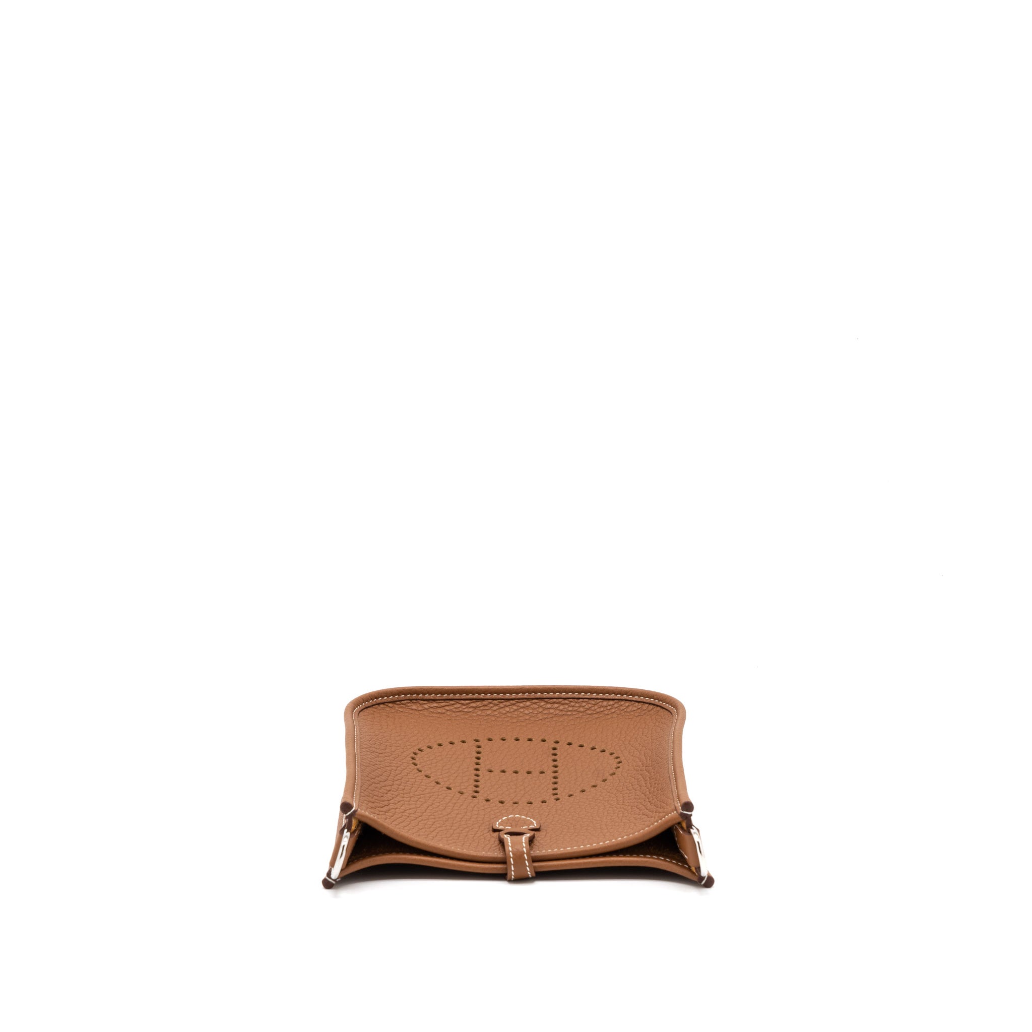 HERMES MINI EVELYNE CLEMENCE GOLD/MULTICOLOUR STRAP SHW