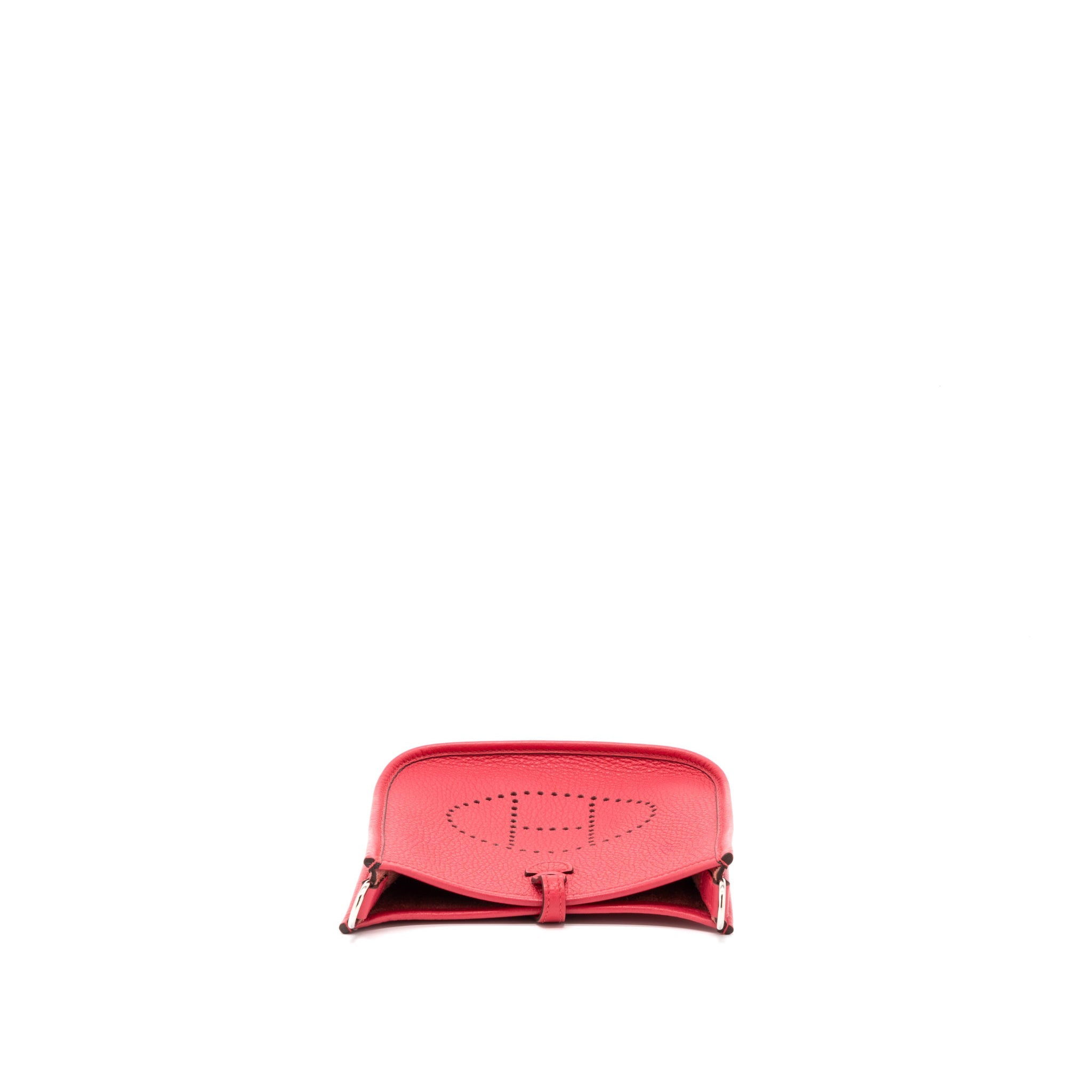 HERMES MINI EVELYN CLEMENCE ROSE EXTREME SHW