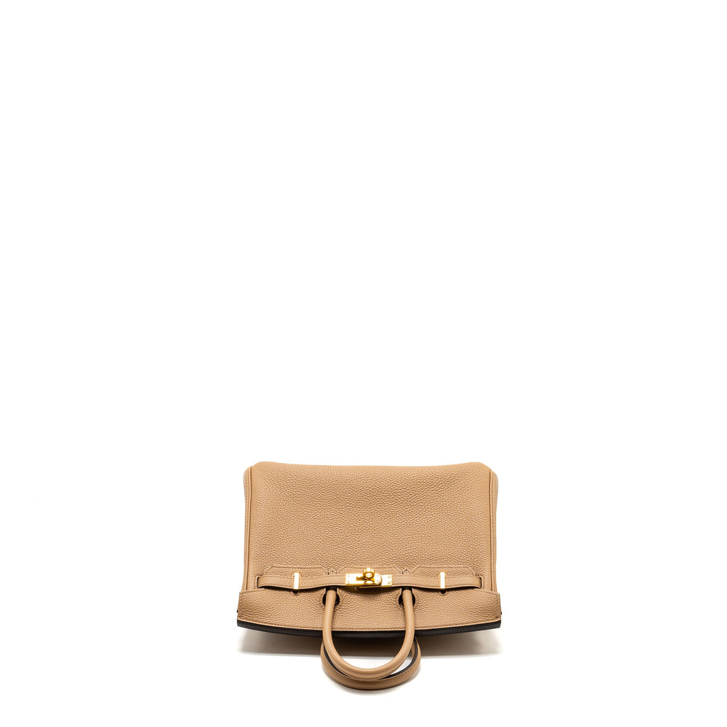 HERMES BIRKIN 25 TOGO CHAI GHW