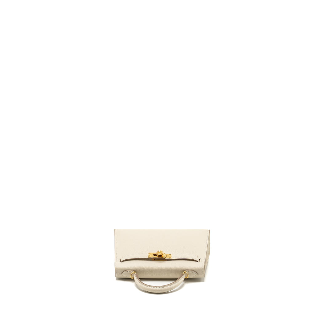 HERMES MINI KELLY II EPSOM CRAIE GHW